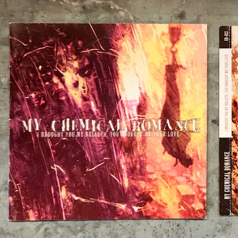 MCR 'I Brought You My Bullets..' Early Pressing EB-022 ALBUM ART ONLY